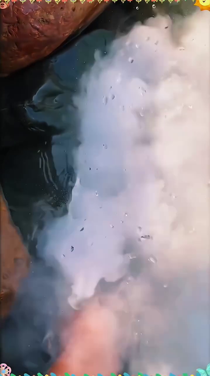 Miniature Zen Garden Fountain with Artificial Plants and Mist Effect