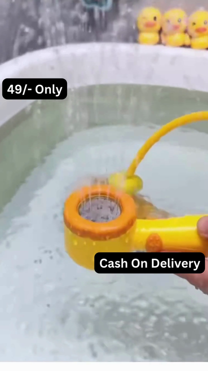 Cute Duck-Themed Baby Bath Shower Toy with Sprinkler