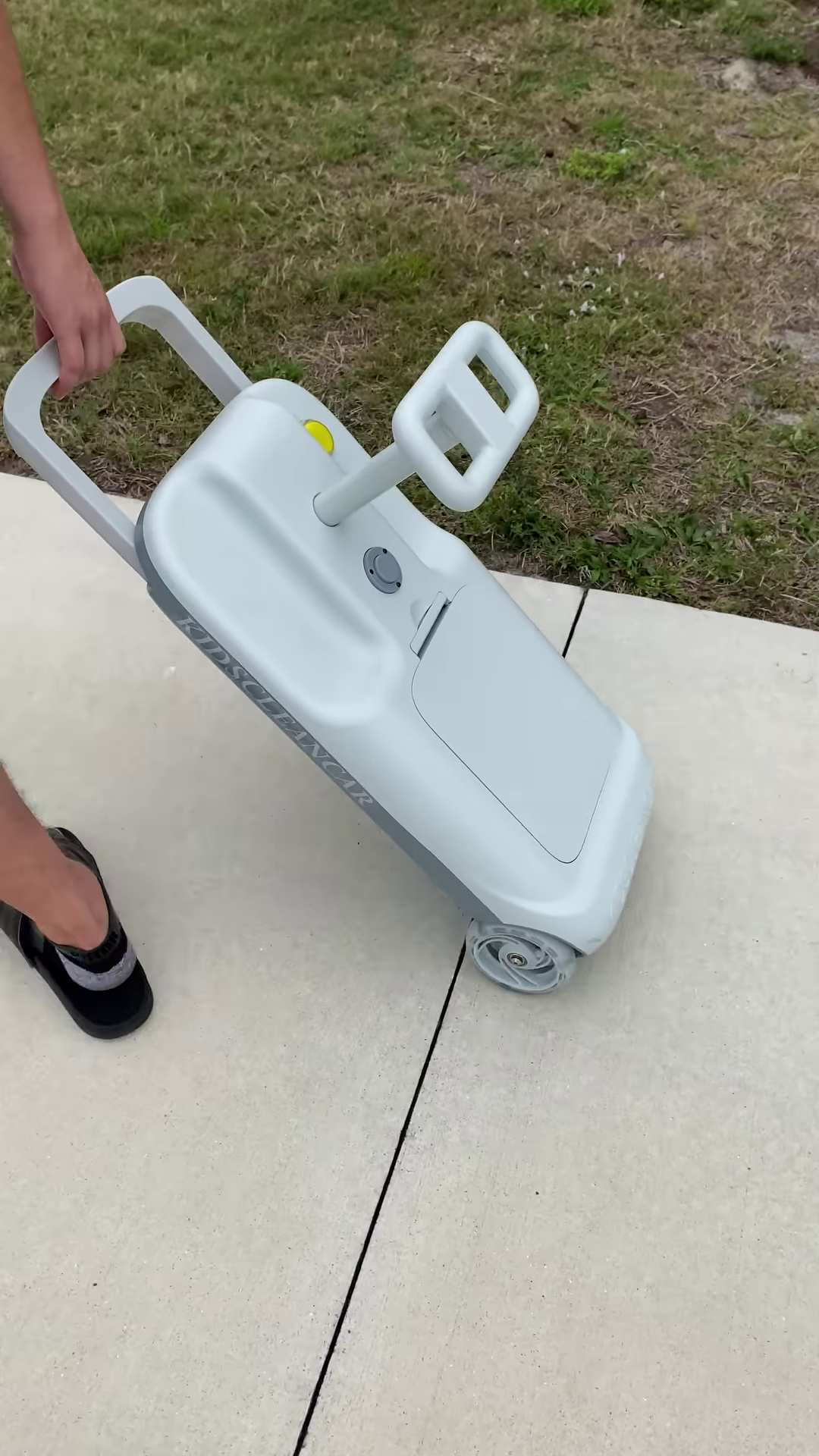 Hands-Free Microfiber Mop with Washable Pad for Floor Cleaning